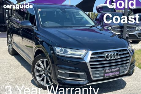 Blue 2017 Audi Q7 Wagon 3.0 Tdi Quattro (160Kw)