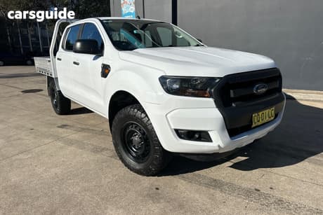 White 2018 Ford Ranger Crew Cab Pickup Xl 2.2 Hi-Rider (4X2) (5 Yr)