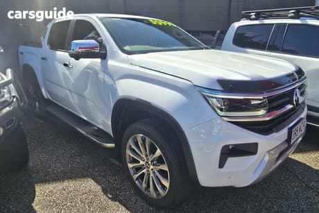 White 2024 Volkswagen Amarok Dual Cab Utility Style Tdi500 4Motion