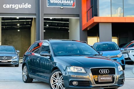 Grey 2011 Audi A3 Hatchback Sportback 1.8 Tfsi Ambition