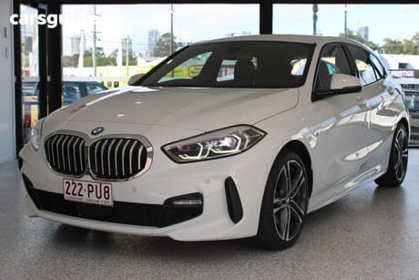 White 2021 BMW 118I Hatchback M Sport