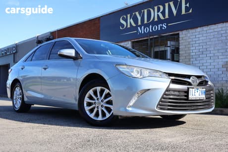 Blue 2015 Toyota Camry Sedan Altise
