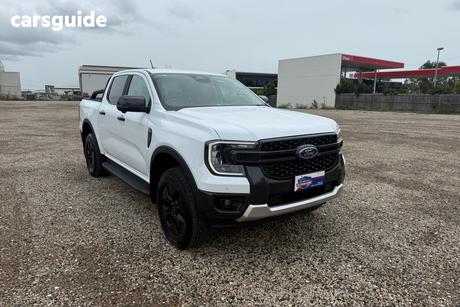 White 2025 Ford Ranger Double Cab Pick Up Phev Sport (4X4)
