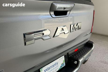 Silver 2022 RAM 1500 Crew Cab Utility Laramie (Hybrid)