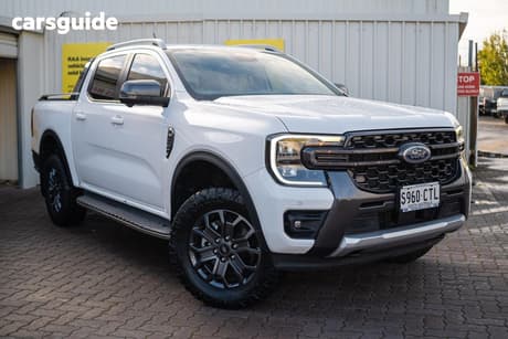 White 2022 Ford Ranger Double Cab Pick Up Wildtrak 3.0 (4X4)