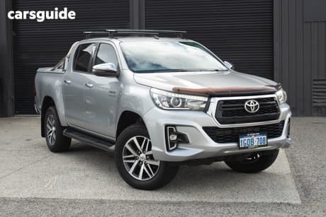 Silver 2018 Toyota Hilux Dual Cab Utility Sr5 (4X4)
