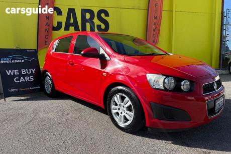 Red 2016 Holden Barina Hatchback Cd