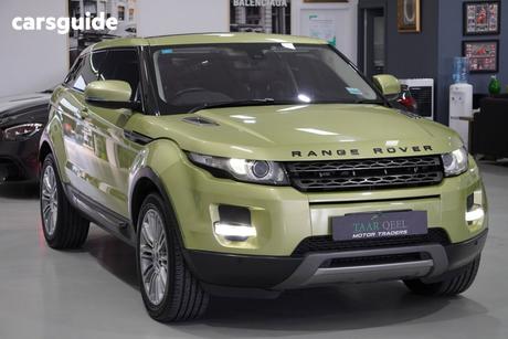 Green 2012 Land Rover Range Rover Evoque Coupe Sd4 Pure