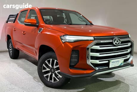 Orange 2022 LDV T60 Double Cab Utility Max Pro (4X4)
