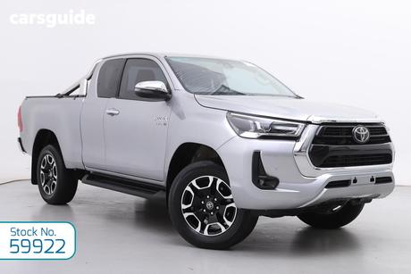 Silver 2022 Toyota Hilux X Cab Pickup Sr5 (4X4)