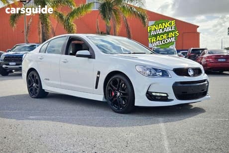 White 2016 Holden Commodore Sedan Ss-V Redline
