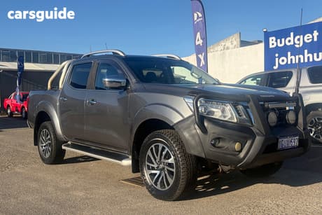 Grey 2019 Nissan Navara Dual Cab Pick-up St-X (4X4)