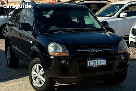 Black 2009 Hyundai Tucson Wagon City Sx