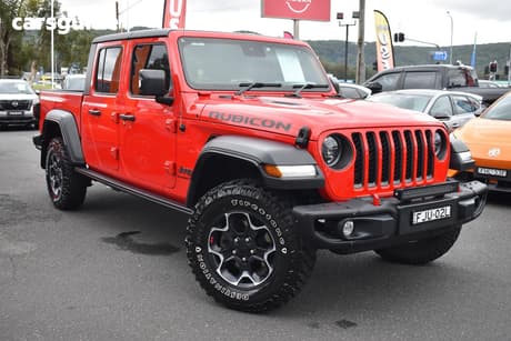 Red 2023 Jeep Gladiator Dual Cab Utility Rubicon (4X4)