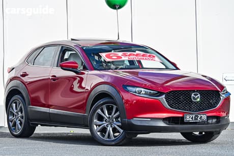 Red 2022 Mazda CX-30 Wagon G25 Astina (Fwd)