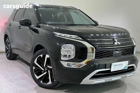 Black 2023 Mitsubishi Outlander Wagon Exceed 7 Seat (Awd)