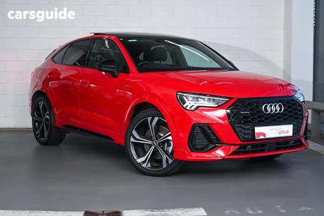 Red 2021 Audi Q3 Wagon 40 Tfsi Quattro S Line