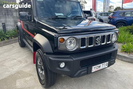 Black 2023 Suzuki Jimny Wagon Xl