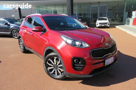 Red 2018 Kia Sportage Wagon Sli (Fwd)