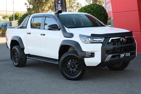 White 2024 Toyota Hilux Double Cab Pick Up Rogue 48V (4X4)