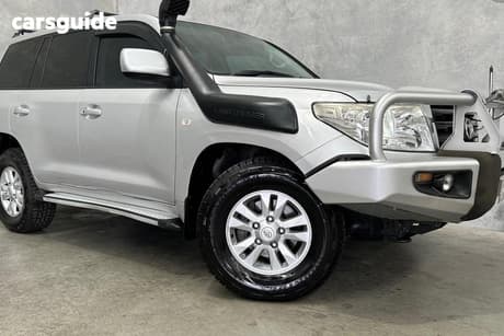 Silver 2008 Toyota Landcruiser Wagon Gxl (4X4)