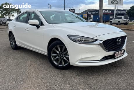 White 2021 Mazda 6 Sedan Touring