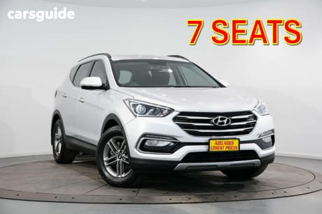 Silver 2015 Hyundai Santa FE Wagon Active Crdi (4X4)