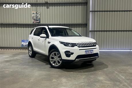 White 2017 Land Rover Discovery Sport Wagon Td4 180 Hse 5 Seat