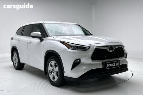 White 2024 Toyota Kluger Wagon Gx 2Wd