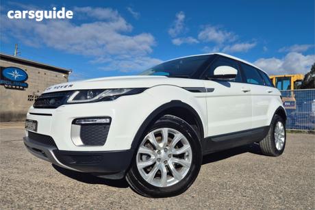 White 2016 Land Rover Range Rover Evoque Wagon Td4 150 Se