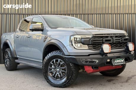 Grey 2023 Ford Ranger Double Cab Pick Up Raptor 3.0 (4X4)