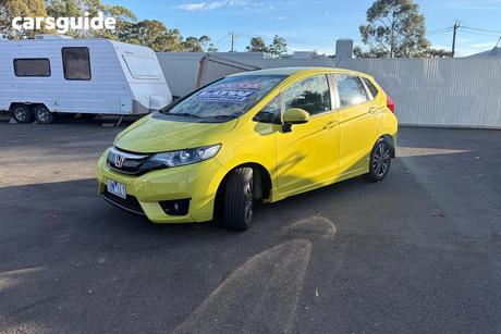 Yellow 2016 Honda Jazz Hatchback Vti-S