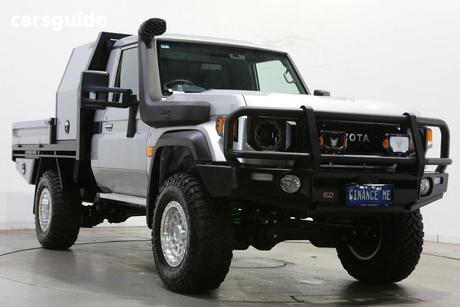 Silver 2025 Toyota Landcruiser 70 Series Cab Chassis Lc79 Gxl + Diff Locks