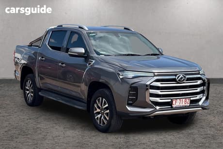 Grey 2024 LDV T60 Double Cab Utility Max Pro (4X4)