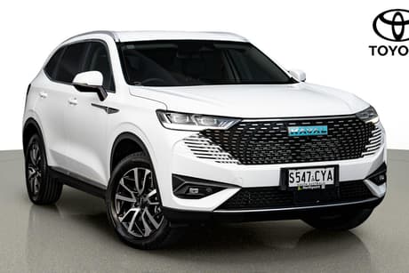 White 2023 GWM Haval H6 Wagon Lux Hybrid