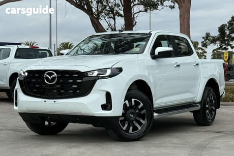 White 2025 Mazda BT-50 Dual Cab Pick-up Xtr (4X4)