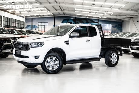 White 2022 Ford Ranger Super Cab Utility Xlt 3.2 (4X4)