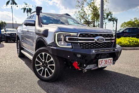 Silver 2023 Ford Ranger Double Cab Pick Up Platinum 3.0 (4X4)