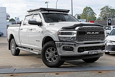 White 2021 RAM 2500 Crew Cab Utility Laramie (4X4)