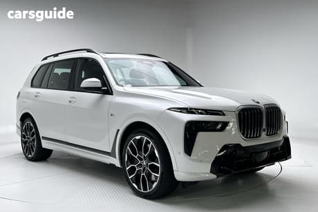 White 2022 BMW X7 Wagon Xdrive40D M Sport Mhev