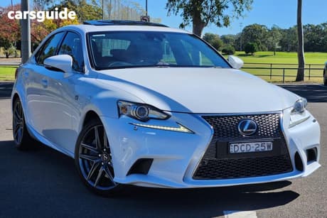 White 2015 Lexus IS350 Sedan F Sport