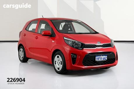 Red 2021 Kia Picanto Hatchback S (Pe)