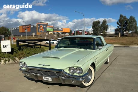 Green 1965 Ford Thunderbird Coupe R