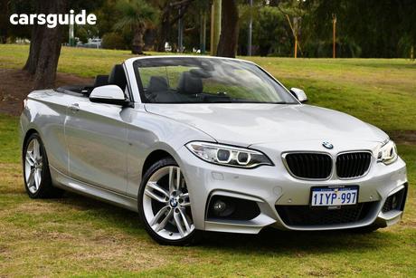 Silver 2017 BMW 230I Convertible M Sport
