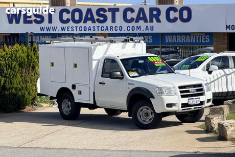 White 2008 Ford Ranger Cab Chassis Xl (4X4)