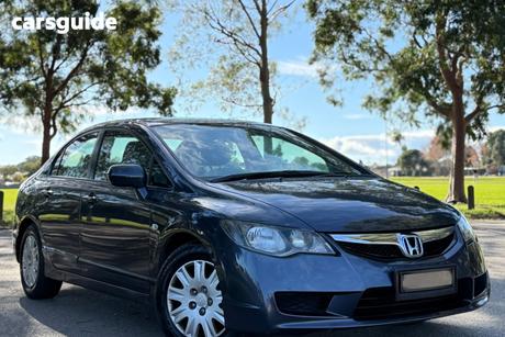 Burgundy 2010 Honda Civic Sedan Vti