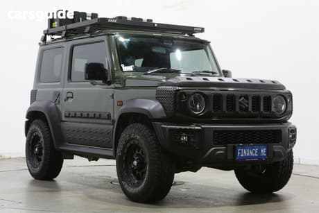 Green 2022 Suzuki Jimny Wagon Lite