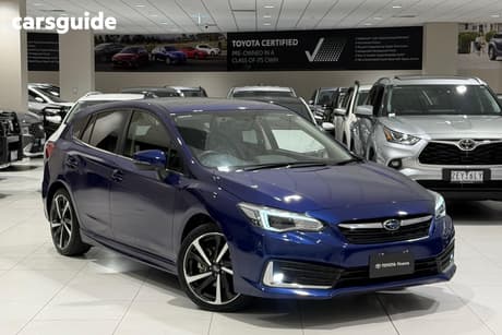Blue 2022 Subaru Impreza Hatchback 2.0I-S (Awd)