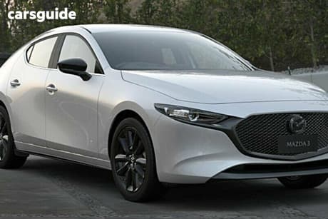 White 2026 Mazda Mazda3 Hatchback G25 Evolve Sp Vision