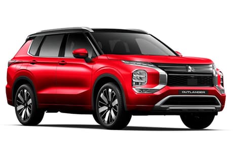 Red 2026 Mitsubishi Outlander Wagon Exceed Tourer 5 Seat (Awd)